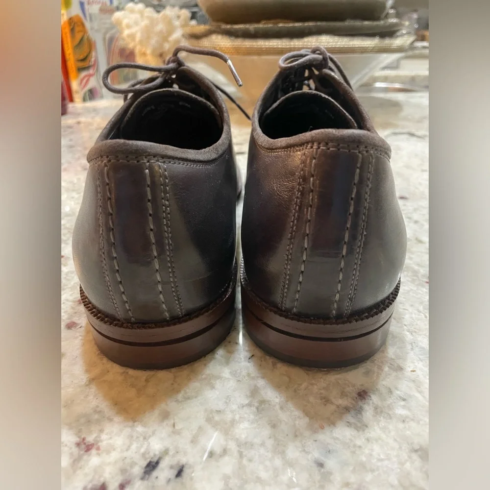 COLE HAAN GRAND 360 BROWN LEATHER OXFORDS SIZE 9.5 M